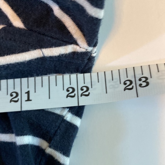 Brook’s brothers t short sleeve t shirt navy and white size large - Picture 6 of 7